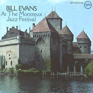 Das Cover von „Bill Evans at the Montreux Jazz Festival“ (1968): Schloss Chillon, fotografiert von Gene Lees.