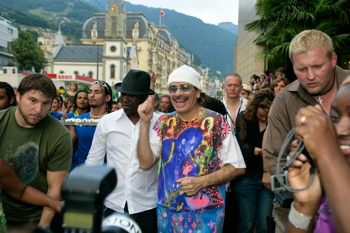 Carlos Santana al Montreux Jazz Festival (2006).