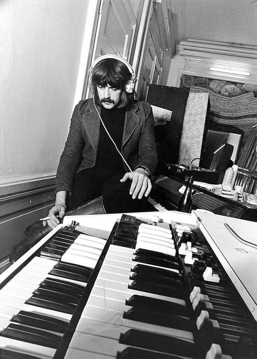 Jon Lord in den Gängen des Grand Hôtel.