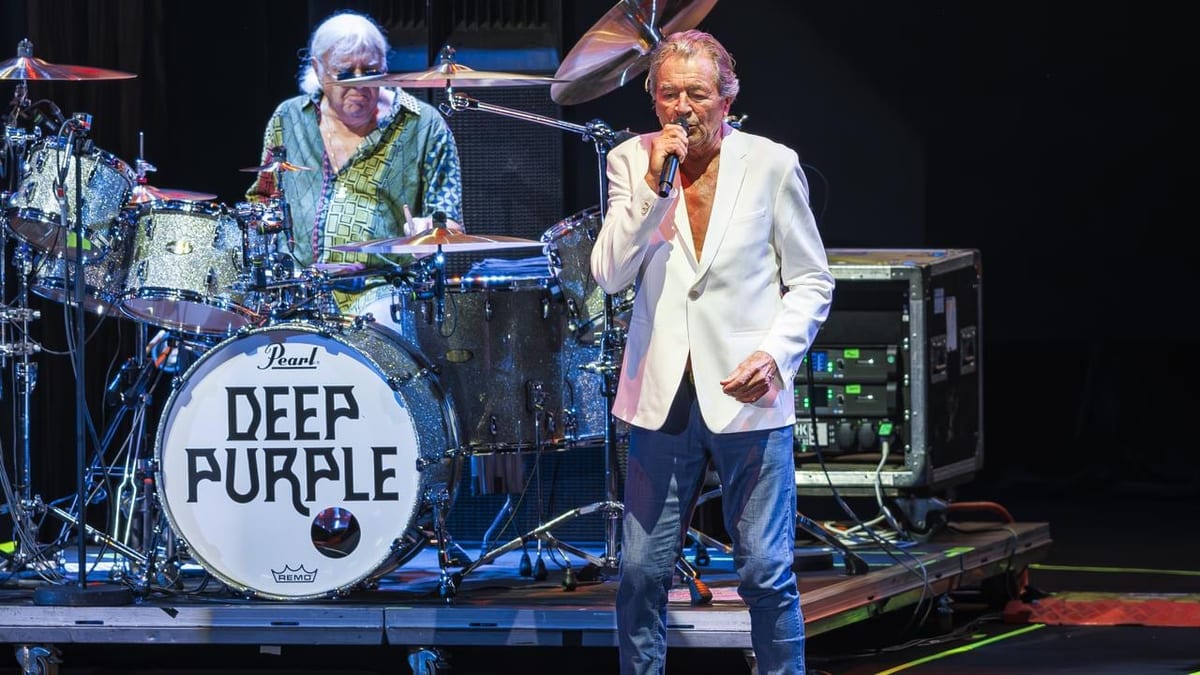 Deep Purple zurück am Montreux Jazz Festival, 2024.