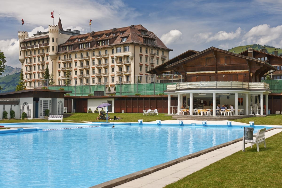 Das Gstaad Palace, das Hotel, das Michael Jackson 2006 kaufen wollte.