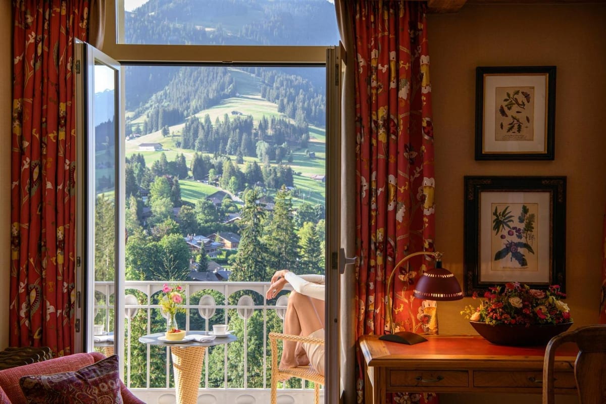Das Gstaad Palace, das Hotel, das Michael Jackson 2006 kaufen wollte.