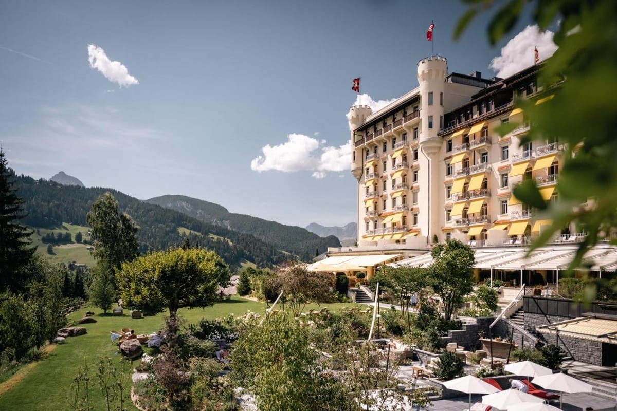 Das Gstaad Palace, das Hotel, das Michael Jackson 2006 kaufen wollte.