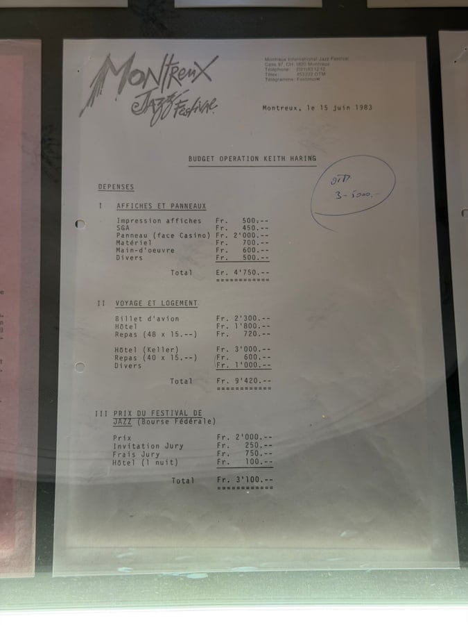Ein Dokument aus dem Vorbereitungsdossier des Besuchs von 1983.