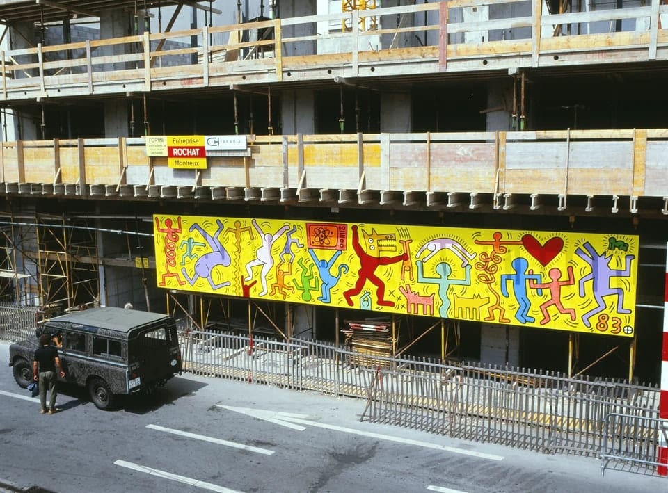 Das vollendete Werk, fotografiert von Robert Di Salvo: lange das einzige Zeugnis des Ganzen.