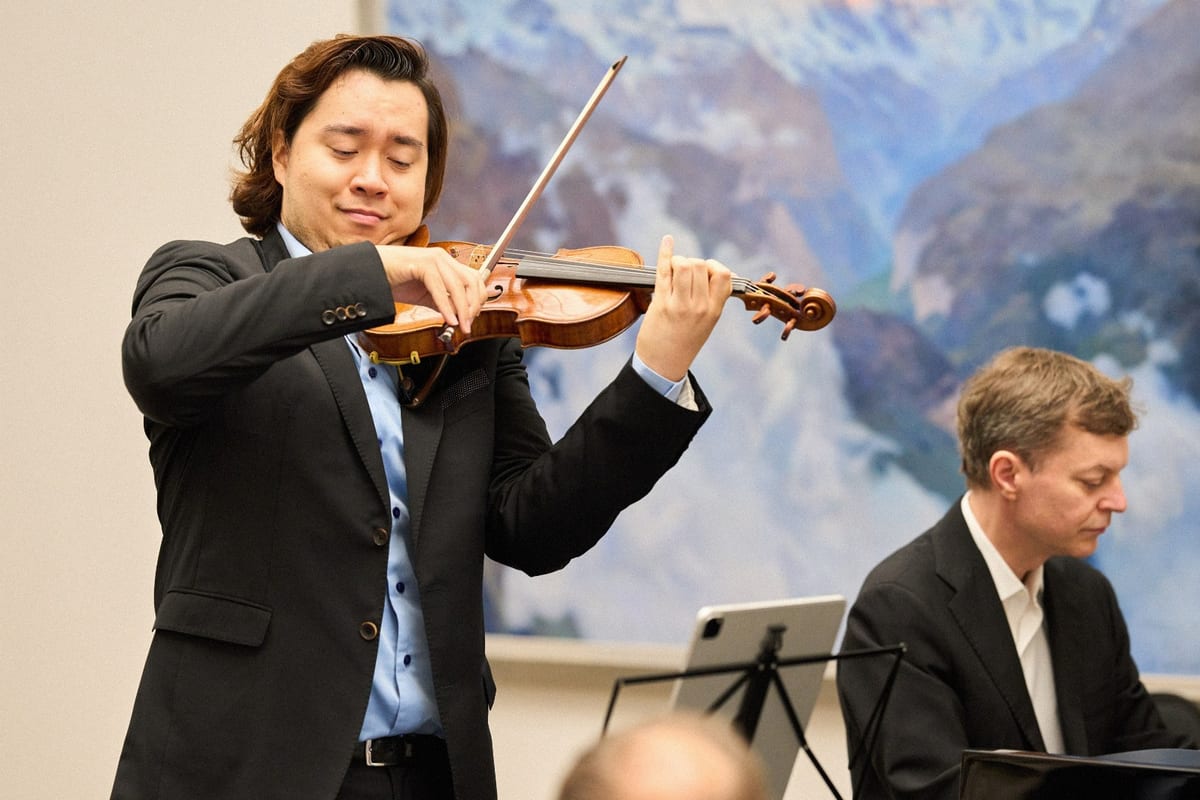 Un concerto al museo nell’ambito del Vevey Spring Classic.